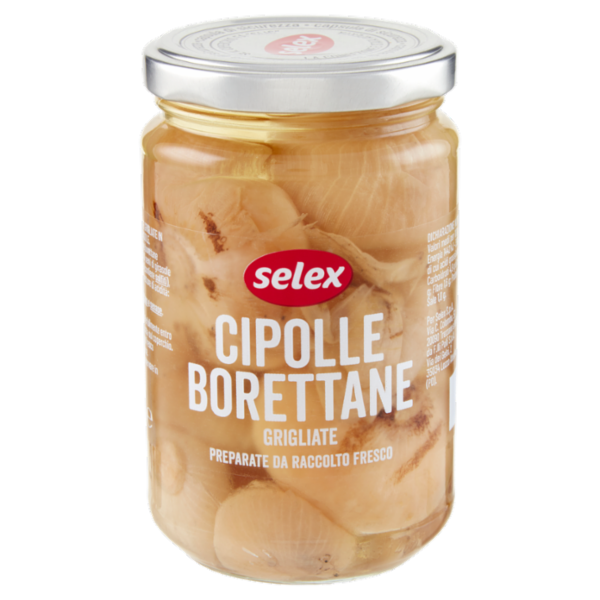 Selex Cipolline Borettane Grigliate in Olio di Semi di Girasole 280 g