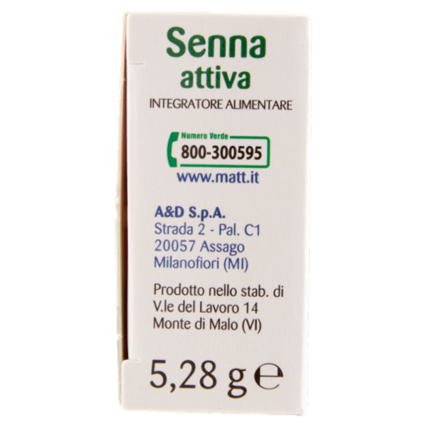 Matt Divisione Pharma Senna attiva transito 40 compresse 5,28 g