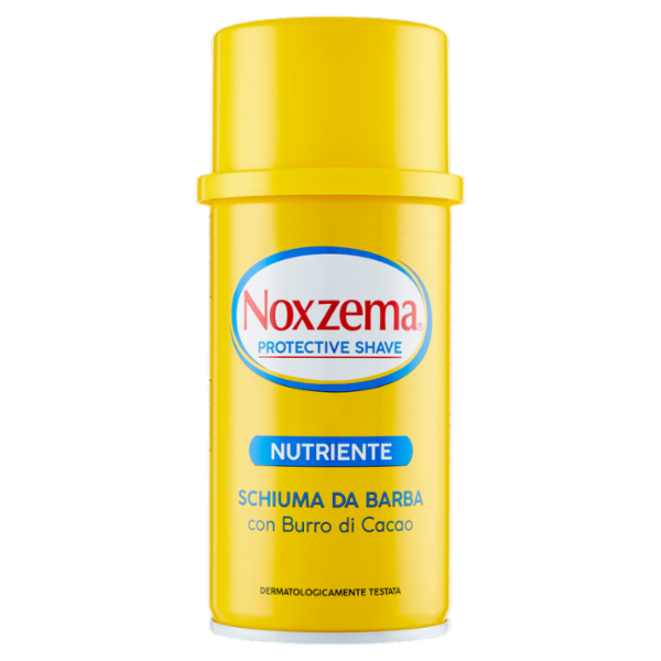 Noxzema Protective Shave Nutriente Schiuma da Barba con Burro di Cacao 300 ml