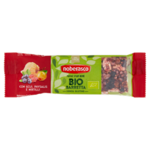 Noberasco Bio Barretta Con Goji, Physalis e Mirtilli 30 g