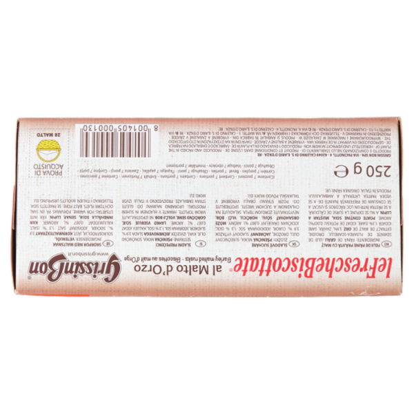 GrissinBon leFrescheBiscottate al Malto d'Orzo 250 g