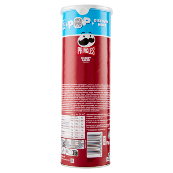 Pringles Smokey Bacon Flavour 175 g