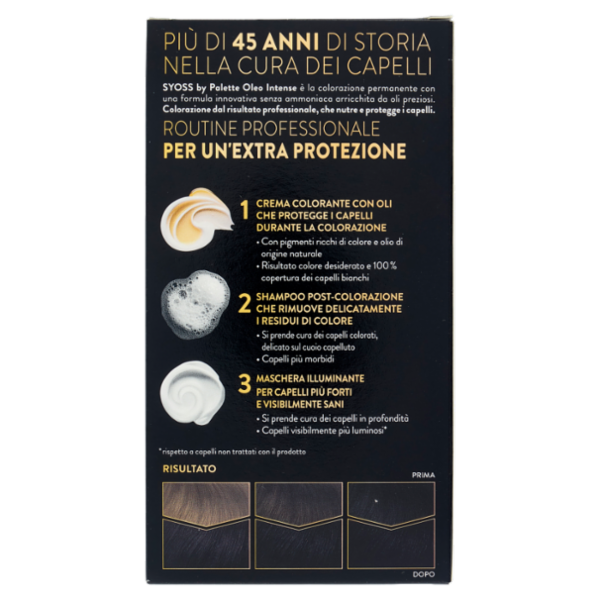 Syoss By Palette Oleo Intense 1-10 Nero Intenso