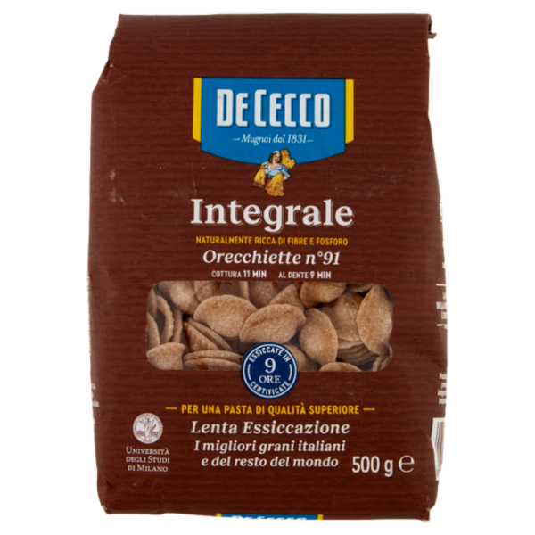 De Cecco Integrale Orecchiette n° 91 500 g