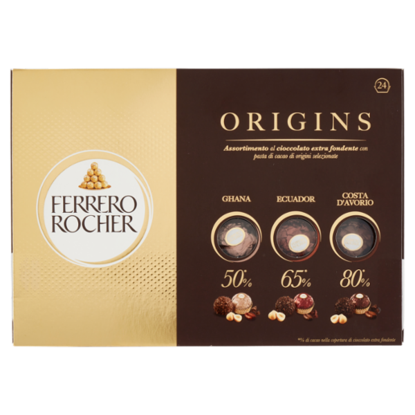 Ferrero Rocher Origins 24 pezzi 300 g