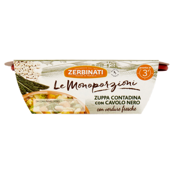 Zerbinati Le Monoporzioni Zuppa Contadina con Cavolo Nero 310 g
