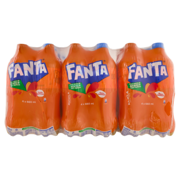 Fanta Orange NJ PET 66cl. 6x4