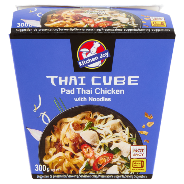 Kitchen Joy Thai Cube Pad Thai Chicken with Noodles 300 g