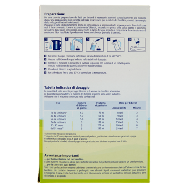 HiPP Biologico Latte per Lattanti 1 600 g