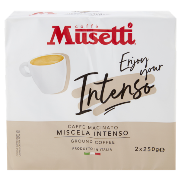 caffè Musetti Enjoy your Intenso Caffè Macinato 2 x 250 g