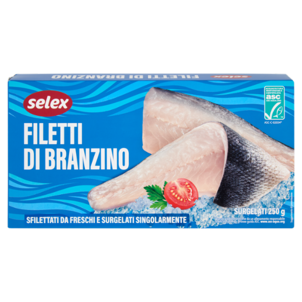 Selex Filetti di Branzino Surgelati 250 g