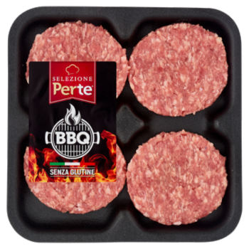 Selezione Perte BBQ Hamburger Di Suino 0,400 Kg