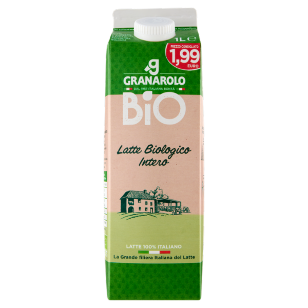 Granarolo Bio Latte Biologico Intero 1 L