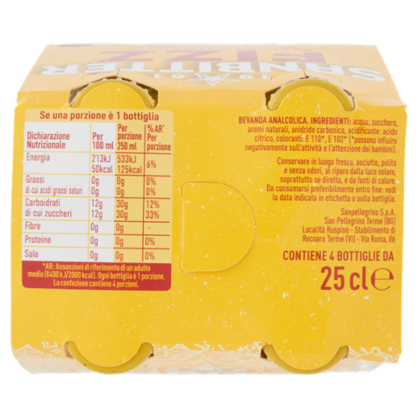 SANBITTÈR Fizz 4x25cl