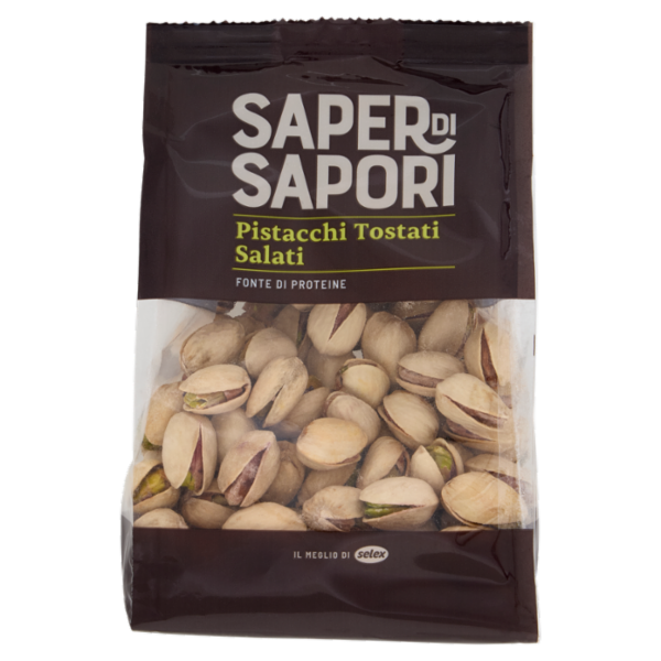 Selex Saper di Sapori Frutta Secca Pistacchi Tostati e Salati 200 g