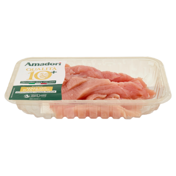 Amadori Qualità 10+ Tacchino Straccetti 0,350 kg