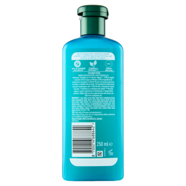 Herbal Essences Ripara olio di argan Shampoo 250 ml