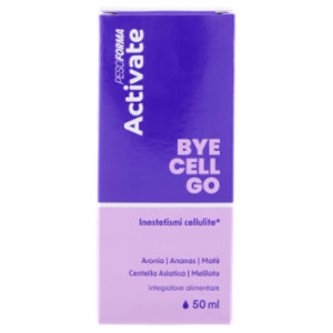 Pesoforma Activate Bye Cell Go Per Inestetismi Cellulite, Integratore Alimentare - 50 Ml