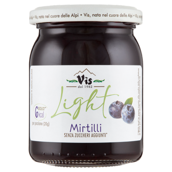 Vis Light Mirtilli 220 g