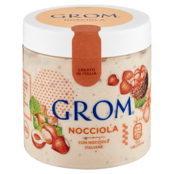 Grom Nocciola con Nocciole Italiane 310 g