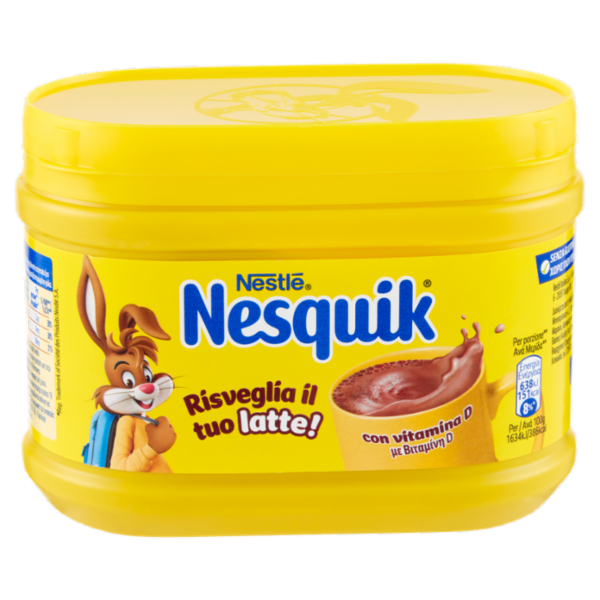 NESQUIK Preparato Solubile per Bevanda con Cacao Magro barattolo 250 g