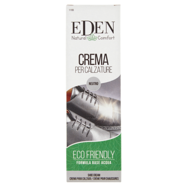 Eden Natural Comfort Crema per Calzature Neutro 50 ml