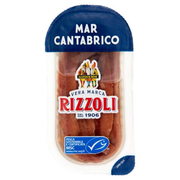 Rizzoli Filetti di Alici MSC Mar Cantabrico 40 g