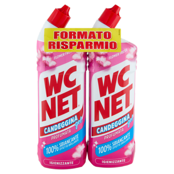 WC Net Candeggina gel Profumata Flower Fresh 2 x 800 ml
