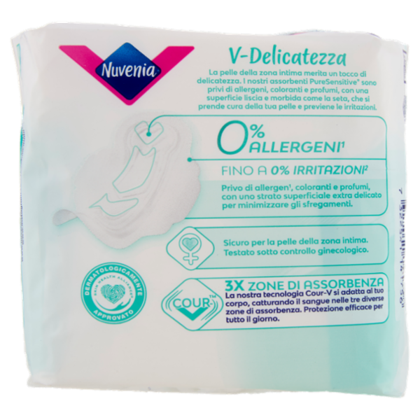 Nuvenia PureSensitive Ultra + con Ali 12 pz