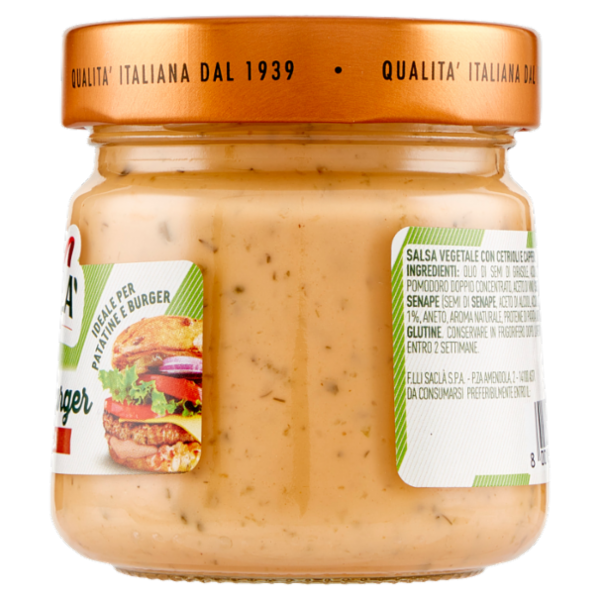 Saclà Salsa Burger 190 g