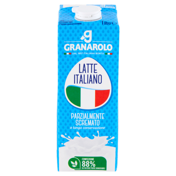 Granarolo Latte Italiano Parzialmente Scremato a lunga conservazione 1 litro