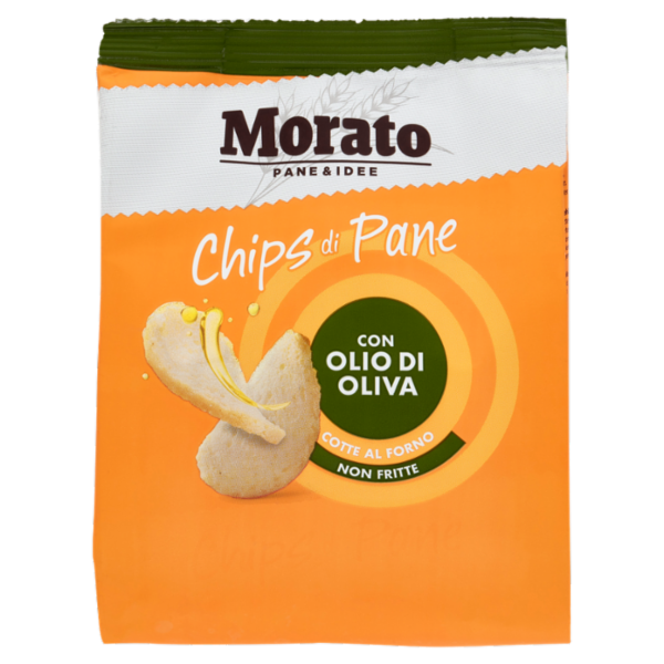 Morato Chips di Pane con Olio di Oliva 85 g