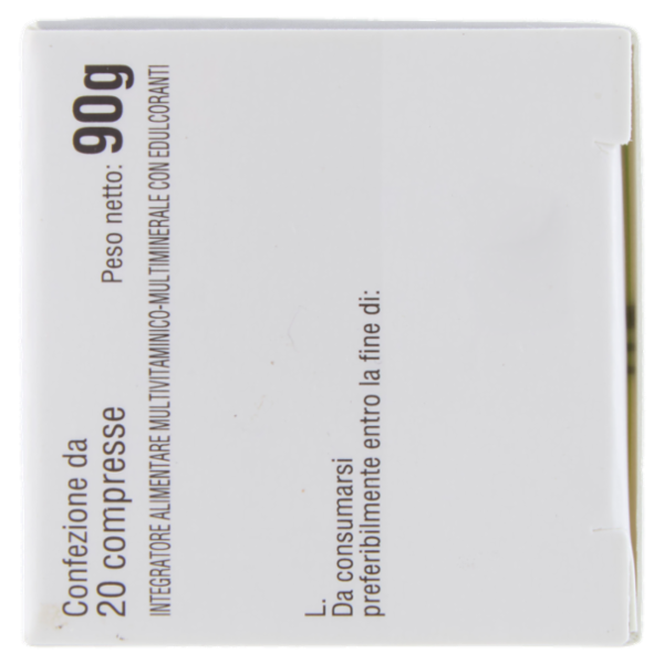 Multicentrum Adulti 50+ integratore multivitaminico con vitamina C e zinco eff. 50+ 20 cpr 90 g