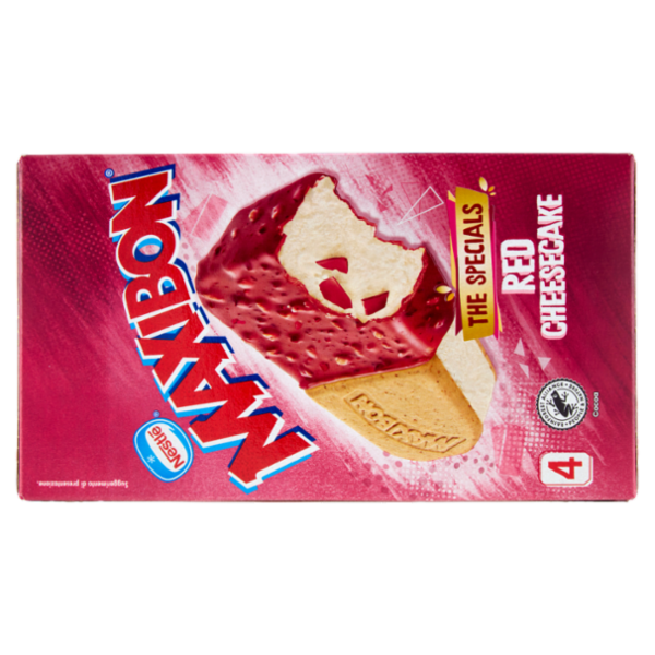 NESTLÉ Maxibon The Specials Red Cheesecake 4x56g