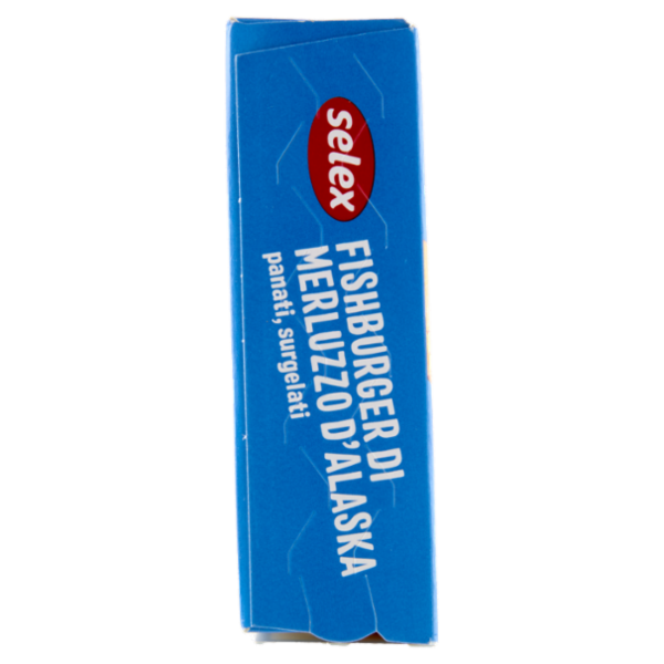 Selex Fish Burger di Merluzzo D'Alaska Panati Surgelati 2x105 g