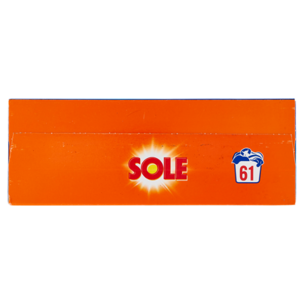 Sole Polvere lavatrice Bianco Splendente 61 lavaggi 3,05 kg