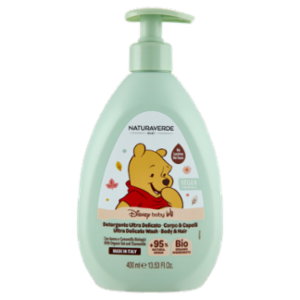 Naturaverde Baby Detergente Ultra Delicato Corpo & Capelli Disney Baby 400 Ml