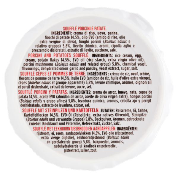 Arnaboldi Gourmet Soufflé Porcini e Patate Instant 40 g