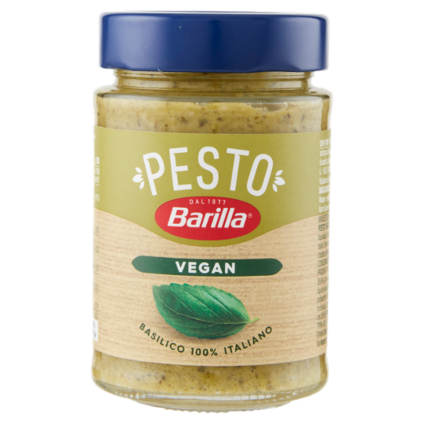 Barilla Pesto Genovese Vegan Condimento e Sugo per Pasta 195 g