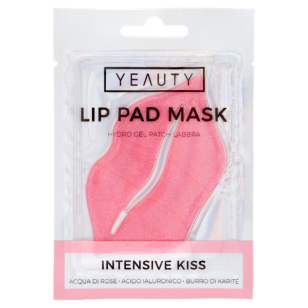 Yeauty Lip Pad Mask Hydro Gel Patch Labbra Intensive Kiss 1 pz