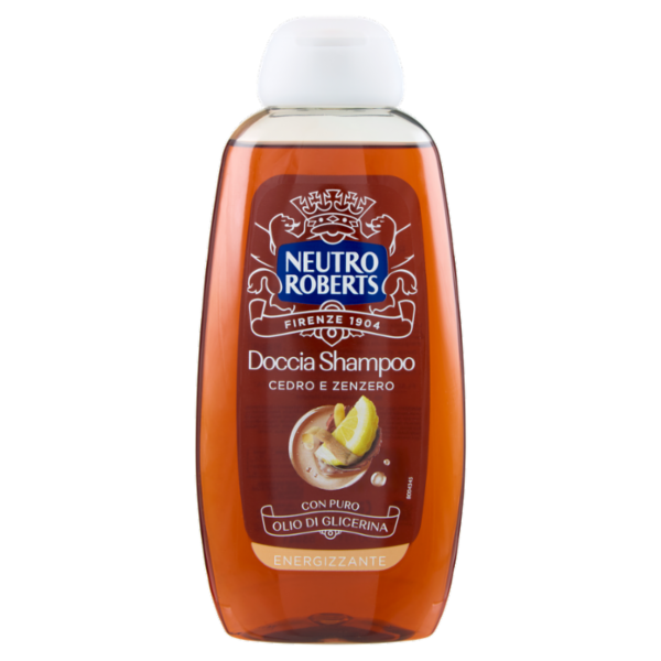 Neutro Roberts Doccia Shampoo Cedro e Zenzero Energizzante 250 ml