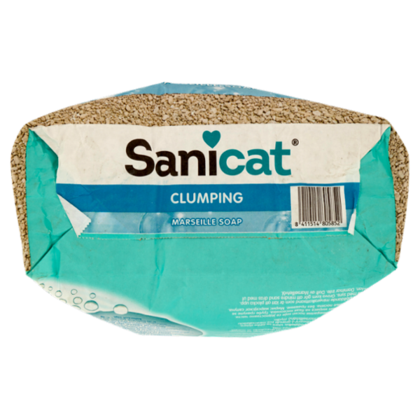 Sanicat Clumping Lettiera agglomerante Marseille Soap 8 L