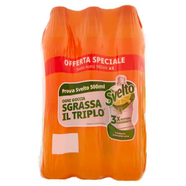 Svelto Aceto 3 x 980 ml