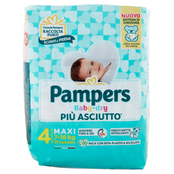 Pampers Baby-dry Maxi 17 pz