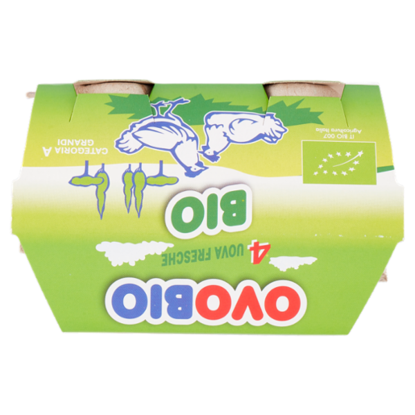 Ovobio 4 Uova Fresche Bio