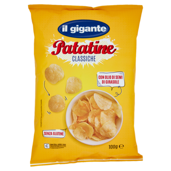 IL GIGANTE Patatine Classiche 100 g