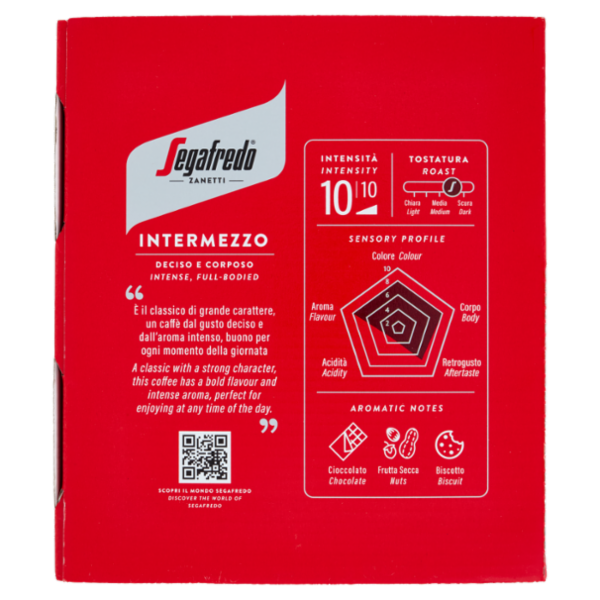 Segafredo Zanetti Intermezzo Capsule Compatibili Nespresso* 100 x 5,1 g