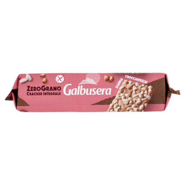 Galbusera ZeroGrano Cracker Integrale Senza Glutine 10 x 36 g