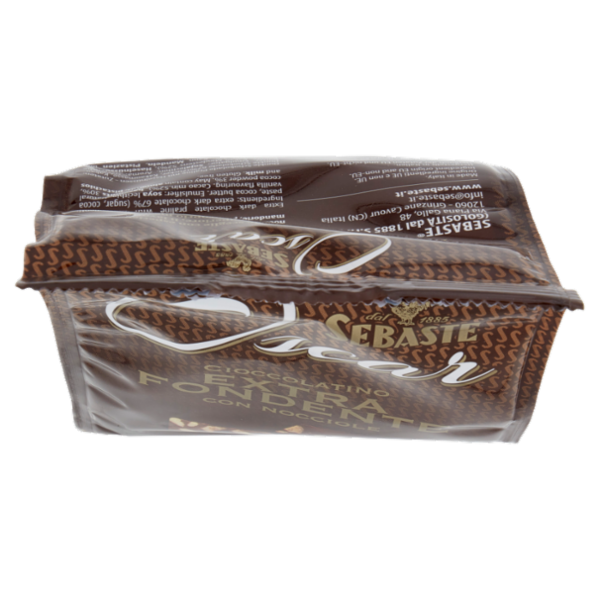 Sebaste Oscar Cioccolatino Extra Fondente con Nocciole 150 g