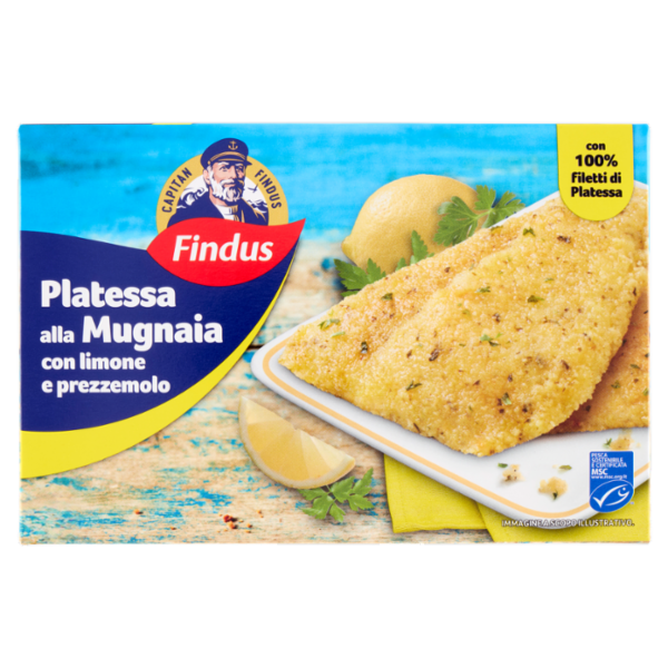 Capitan Findus Filetti di Platessa alla Mugnaia 250 g